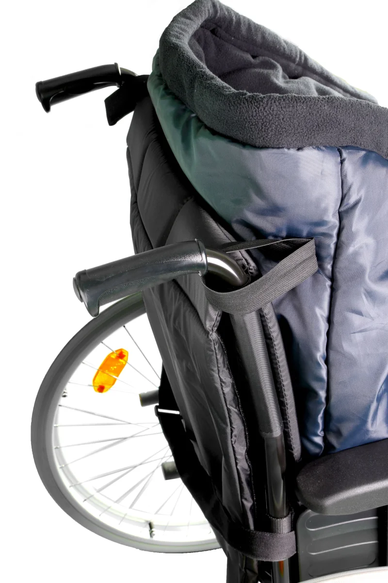 Åkpåse/fotsäck för rullstol (finns i 3 storlekar) - Bild 5