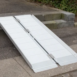 Rullstolsramp, hopfällbar, 45-180 cm