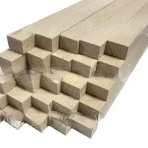 Rödbok 10x15x300mm hårdträ