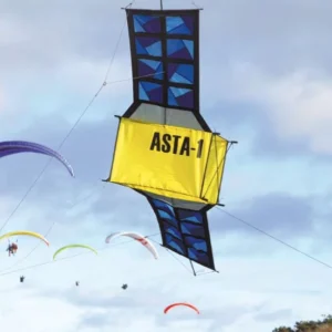 Satellite Kite 190cm Höjd 55cm 60m lina