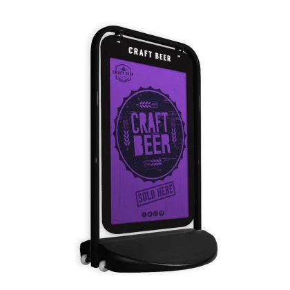 Swinger 3000 Poster Holder (20" x 30" Poster) Pavement Sign