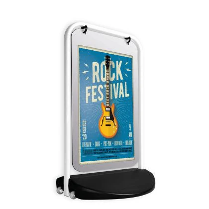 Swinger 3000 Poster Holder (20" x 30" Poster) Pavement Sign - Bild 7