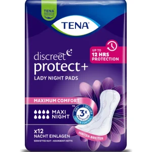 Tena Discreet Maxi Night, 12 st.