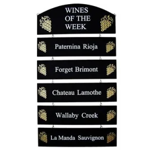 Guest Ales Sliding Display Chalkboard