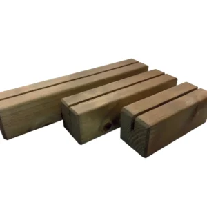 Wooden Menu Block