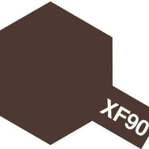 Tamiya 81790 Akryl färg XF-90 Red Brown 2 10ml
